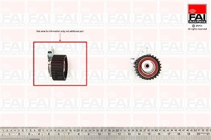 FAI AUTOPARTS Натяжной ролик, ремень ГРМ T9383